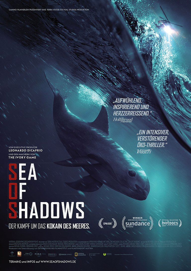 Filmplakat des Films Sea of Shadows - Der Kampf um das Kokain des Meere