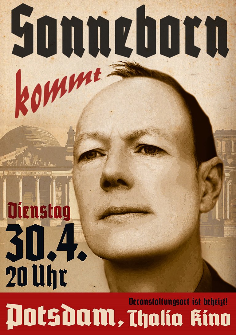 Filmplakat des Films Herr Sonneborn geht nach Brüssel
