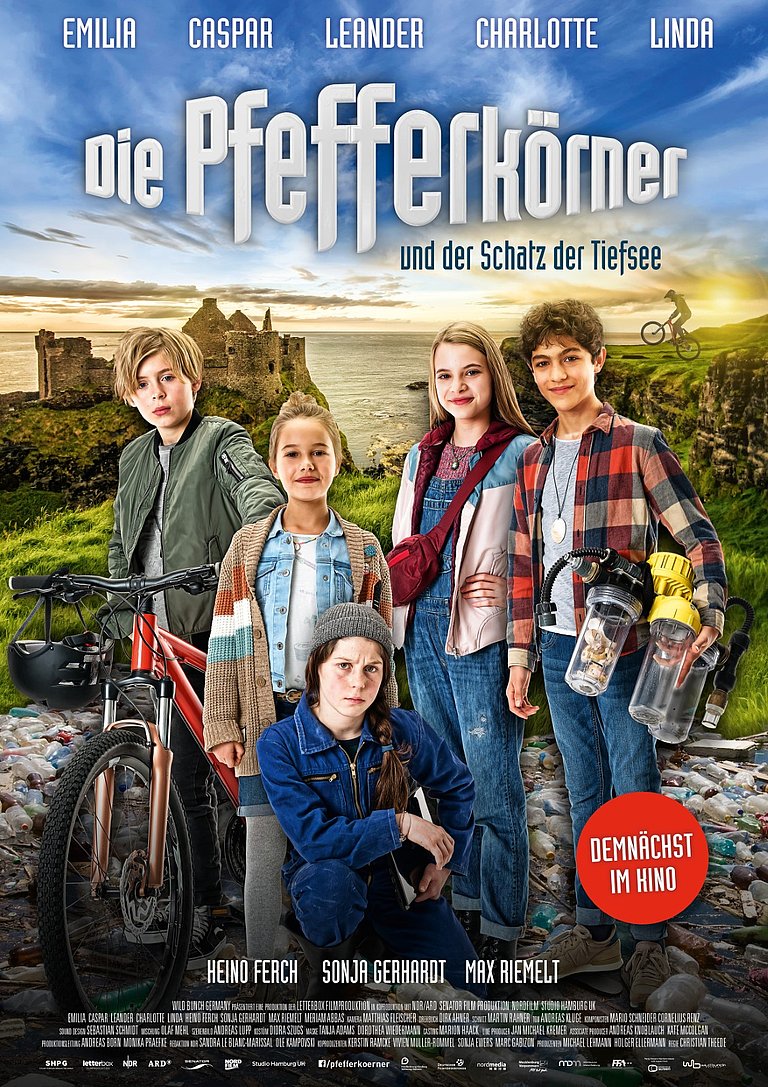 Filmplakat des Films Pfefferkörner und der Schatz der Tiefsee, Die