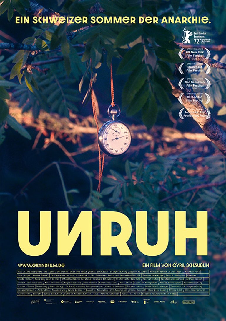 Filmplakat des Films Unruh