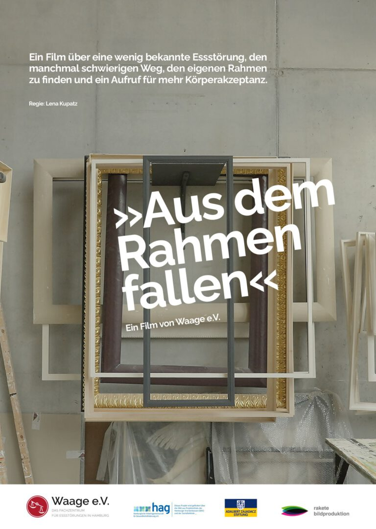 Filmplakat des Films "Aus dem Rahmen fallen"