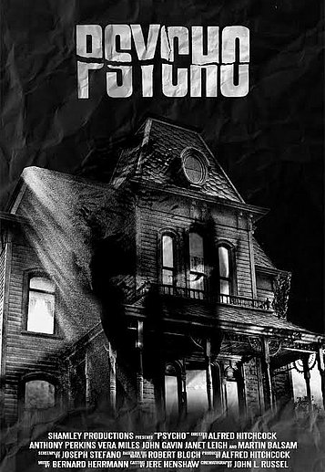 Filmplakat des Films Horror im Thalia: Psycho
