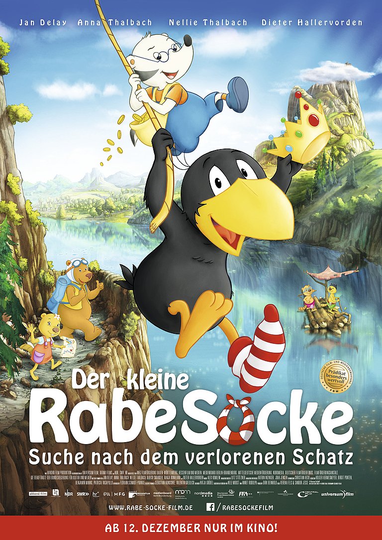 Filmplakat des Films Kleine Rabe Socke 3, Der - Suche nach dem verloren