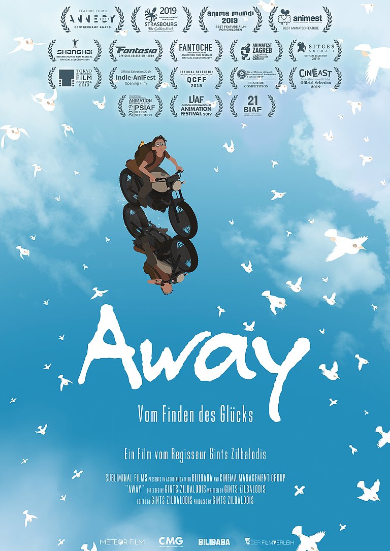 Filmplakat des Films Away - Vom Finden des Glücks