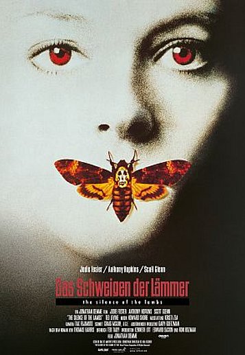 Filmplakat des Films Das Schweigen der Lämmer