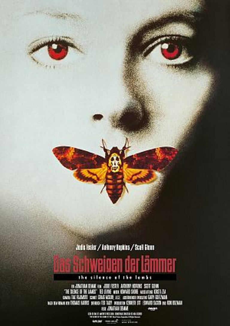 Filmplakat des Films Das Schweigen der Lämmer