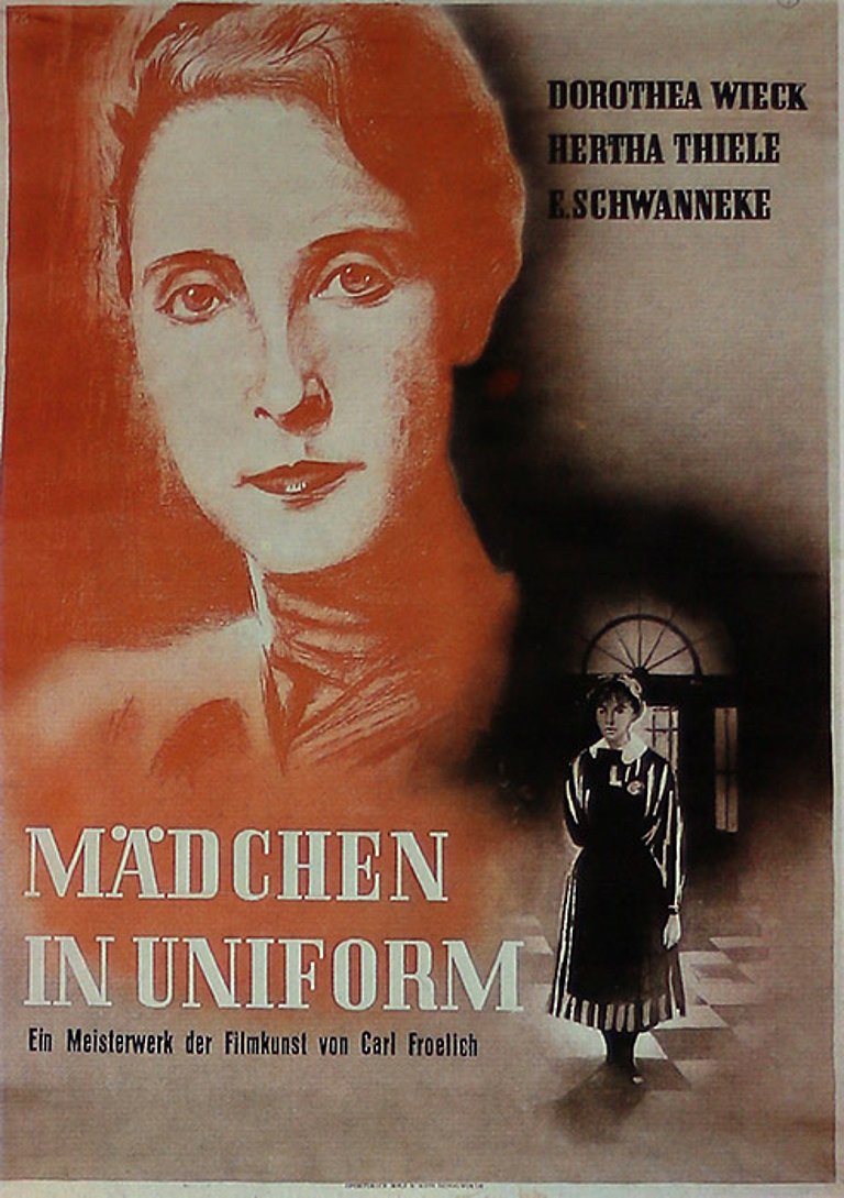 Filmplakat des Films Mädchen in Uniform