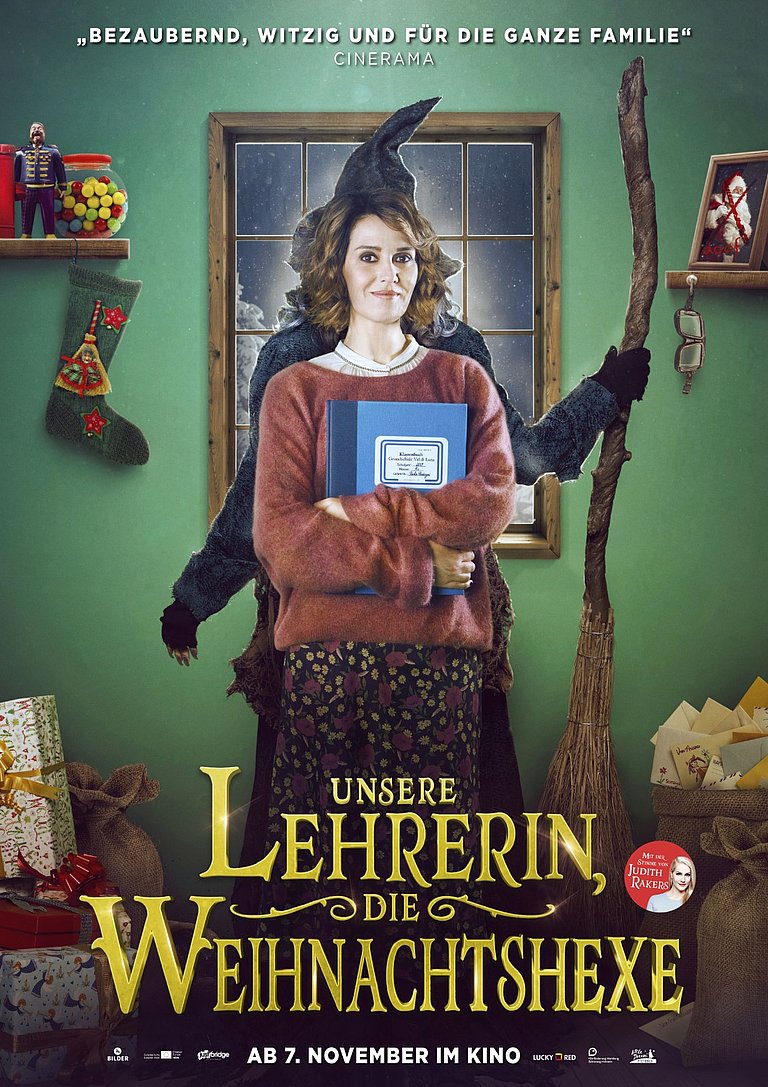Filmplakat des Films Unsere Lehrerin, die Weihnachtshexe