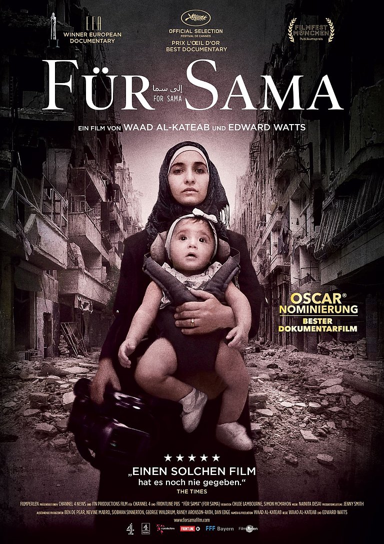 Filmplakat des Films Für Sama (For Sama)