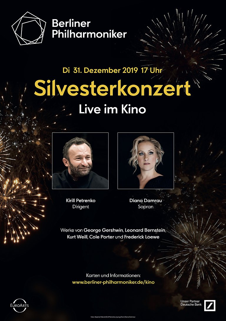 Filmplakat des Films Berliner Philharmoniker: Silvester 2019-2020