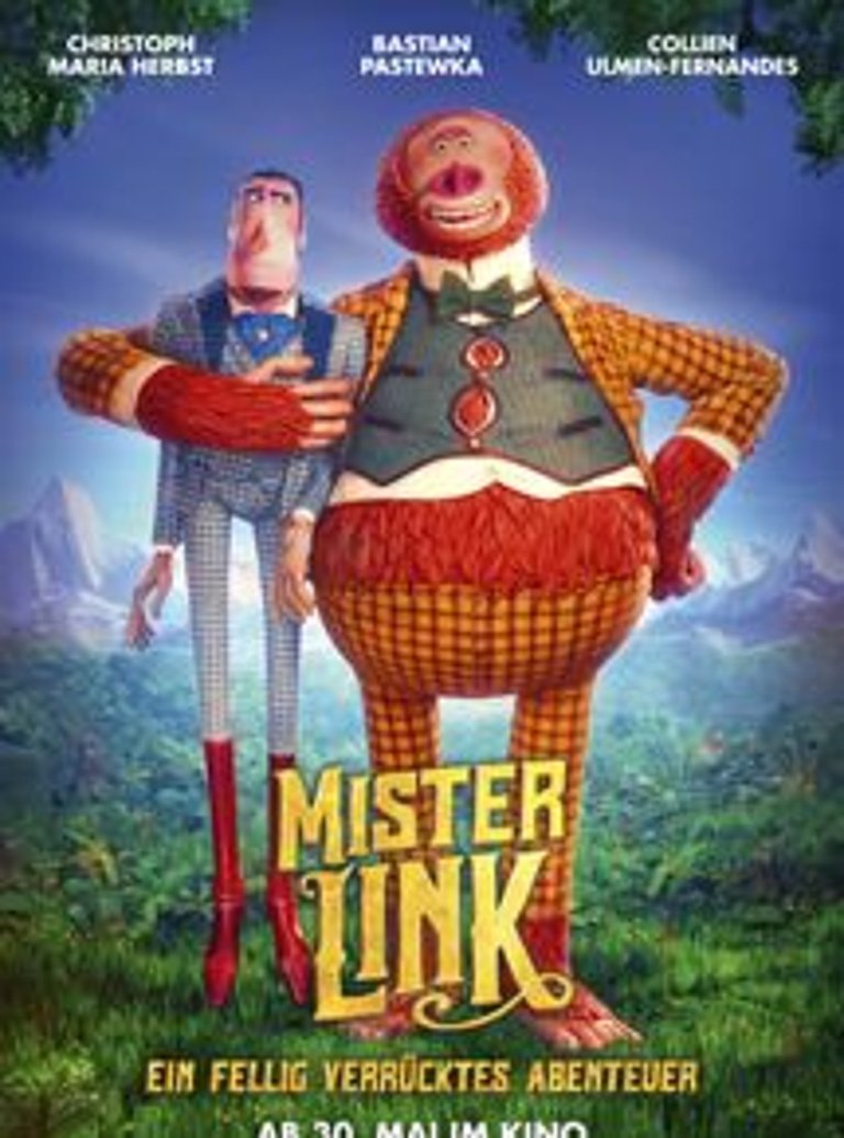 Filmplakat des Films Mister Link - Ein fellig verrücktes Abenteuer