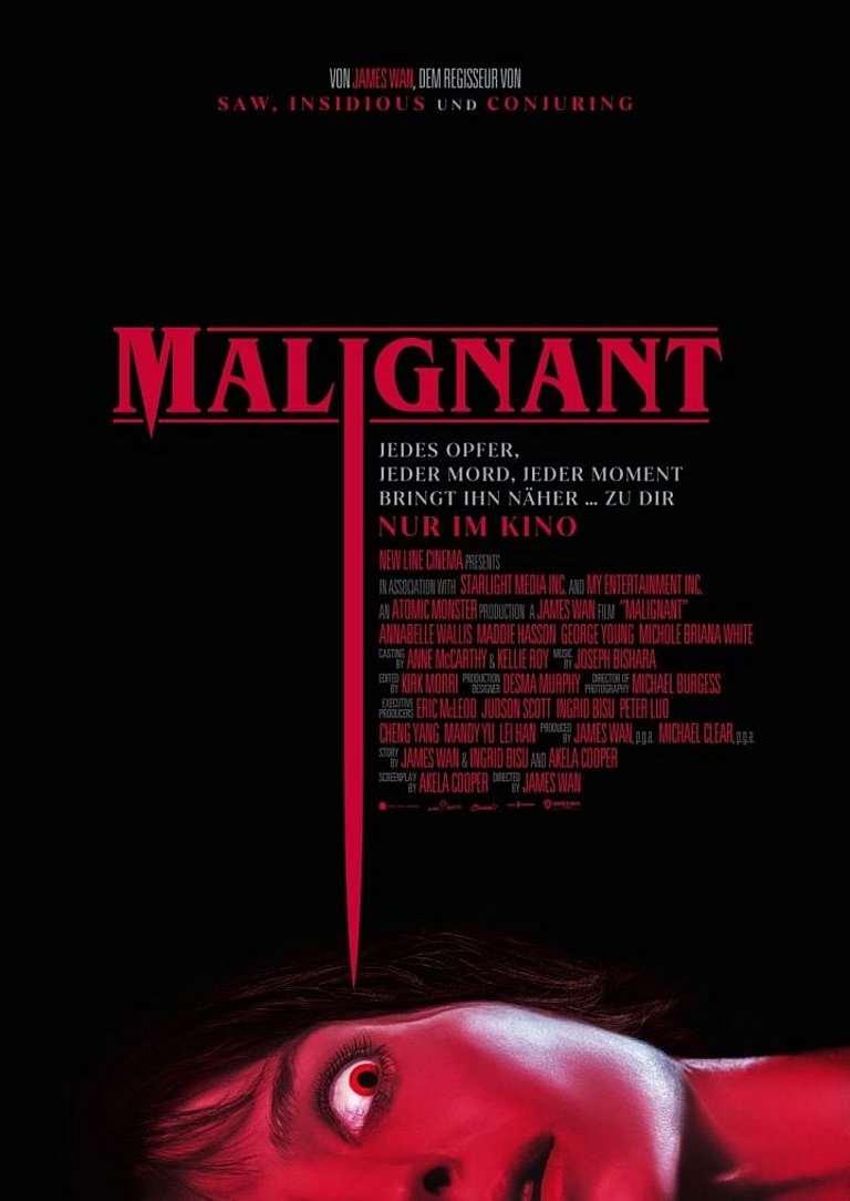 Filmplakat des Films Horror im Thalia: Malignant
