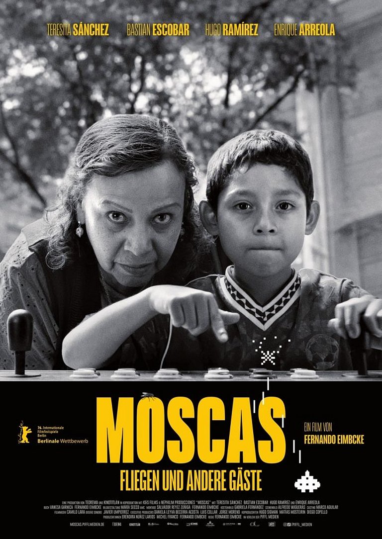 Filmplakat des Films Moscas - Fliegen und andere Gäste