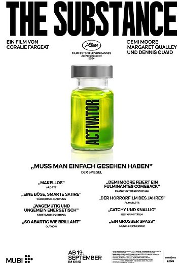 Filmplakat des Films The Substance