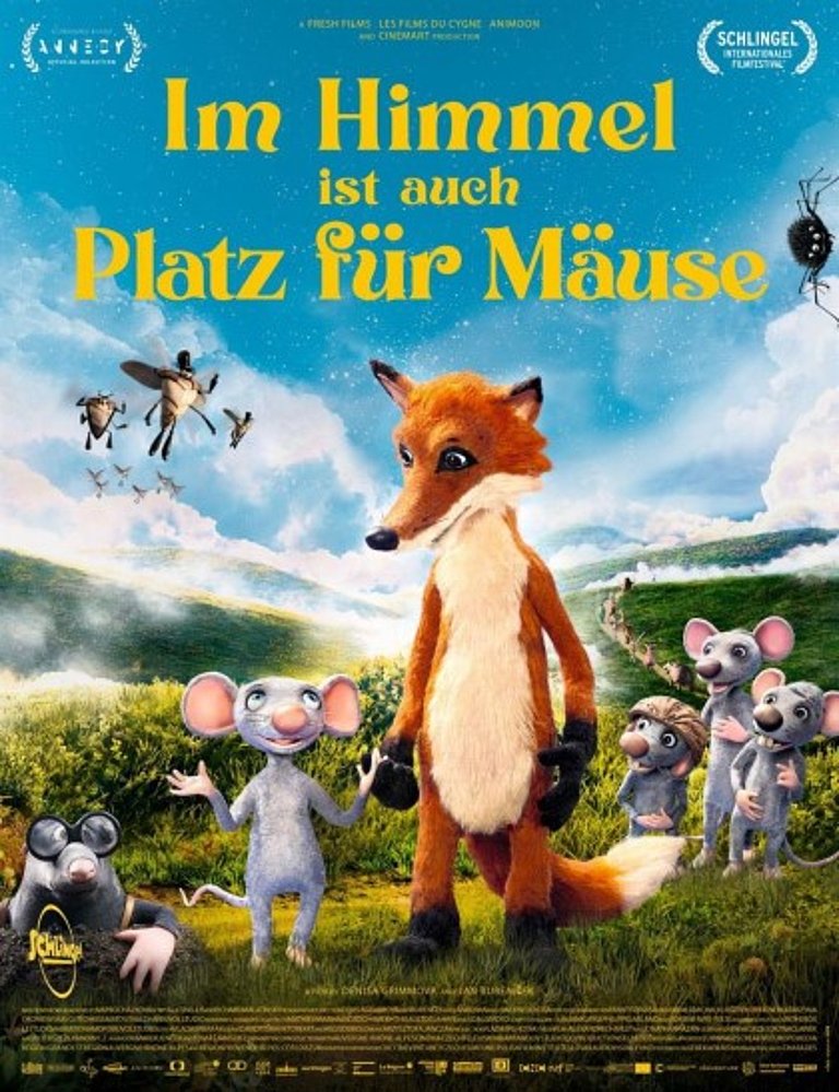 Filmplakat des Films Im Himmel ist auch Platz für Mäuse