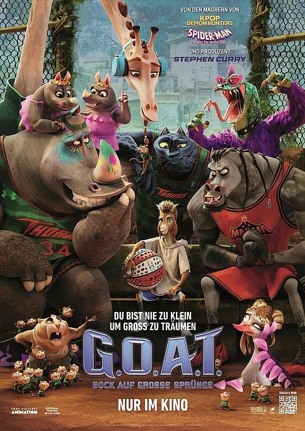 Filmplakat des Films G.O.A.T. - Bock auf große Sprünge