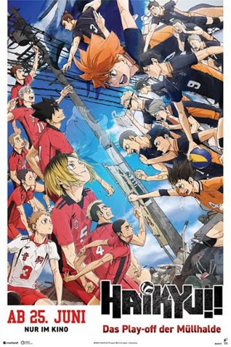 Filmplakat des Films Haikyu!! Das Play-off der Müllhalde