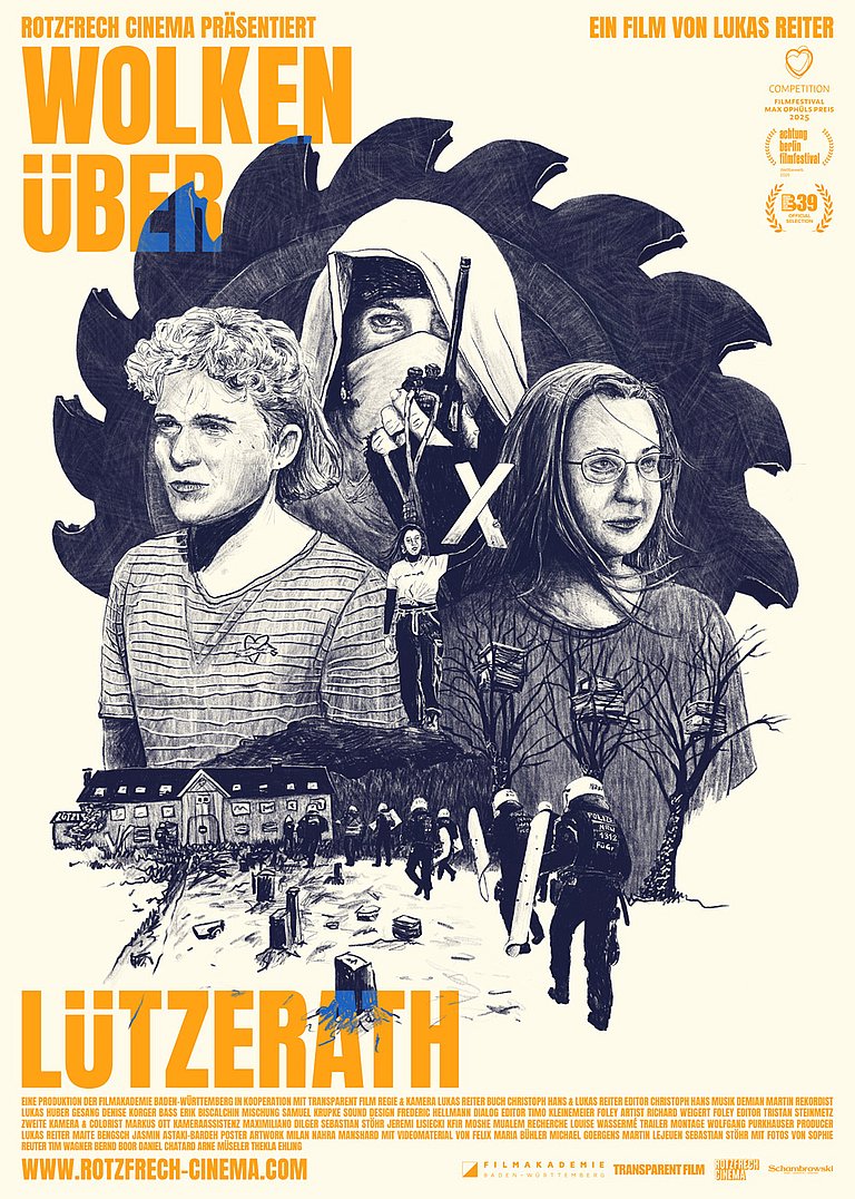 Filmplakat des Films Wolken über Lüzerath