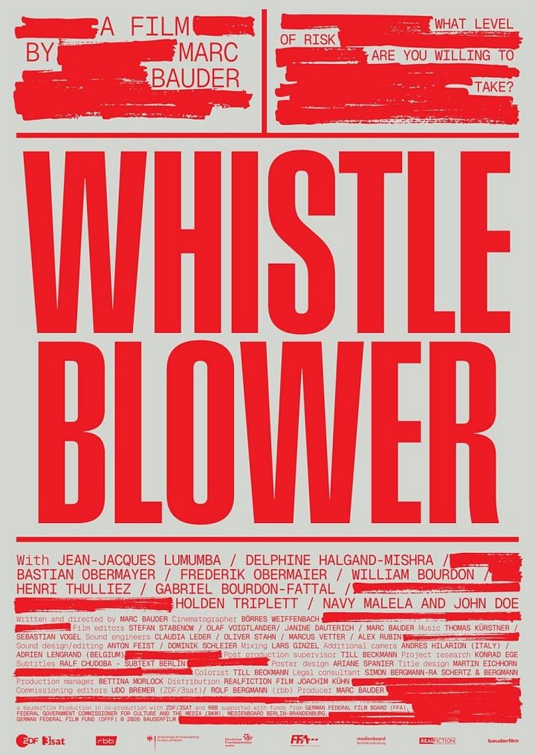 Filmplakat des Films Whistleblower