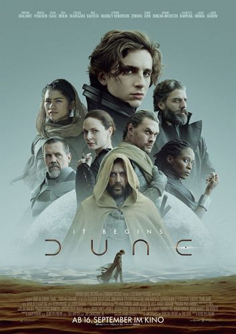 Filmplakat des Films Dune - Teil 1
