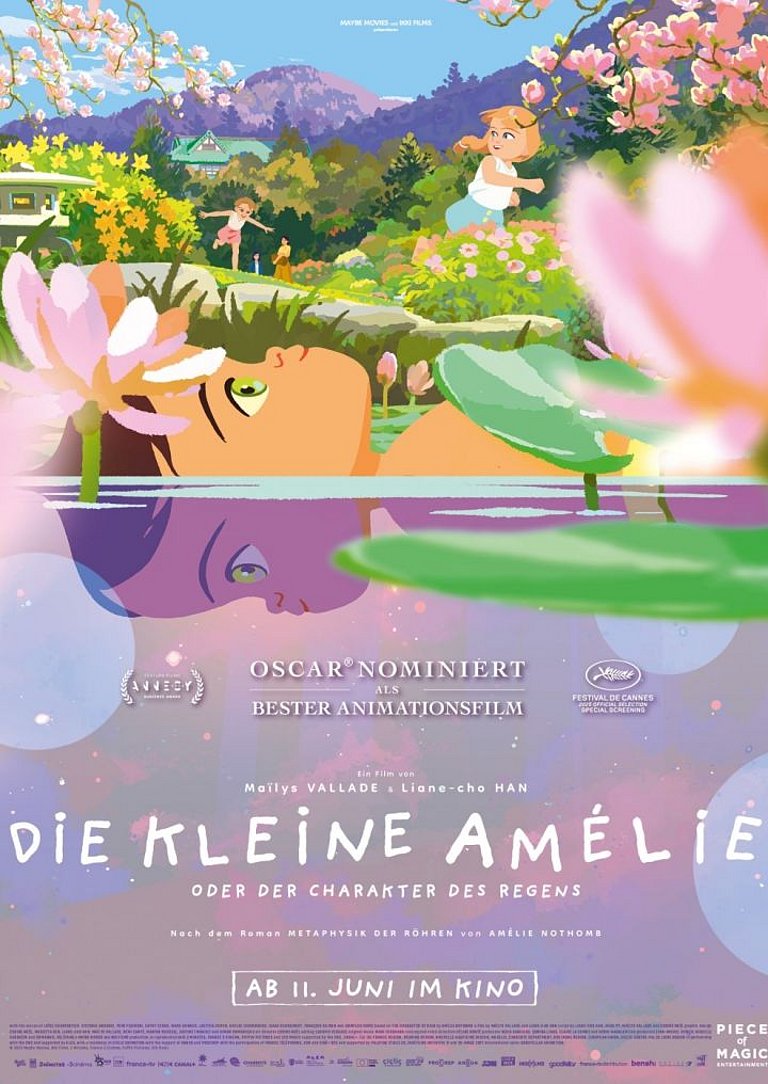 Filmplakat des Films Die kleine Amélie oder Der Charakter des Regens