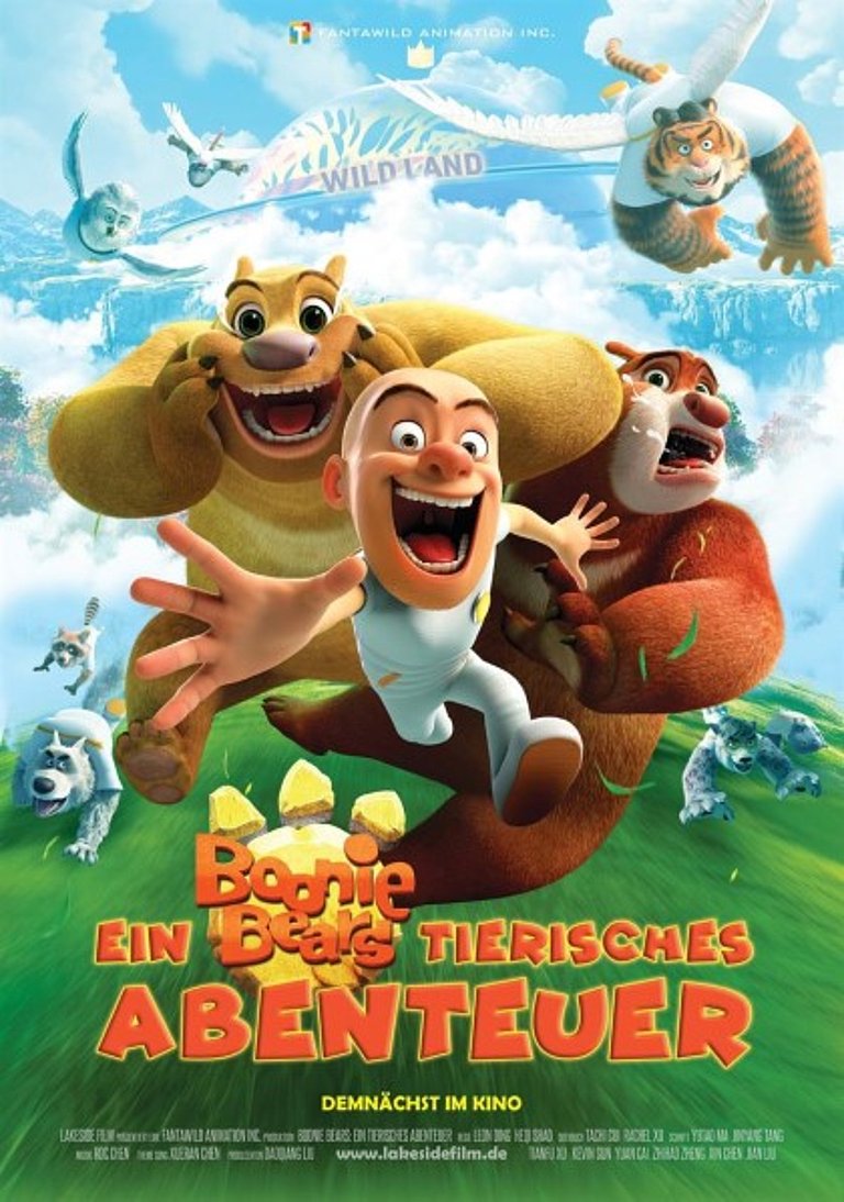 Filmplakat des Films Boonie Bears: Ein tierisches Abenteuer