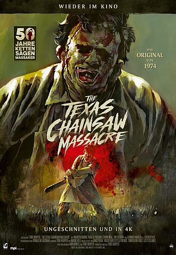 Filmplakat des Films Texas Chainsaw Massacre 50th Anniversary