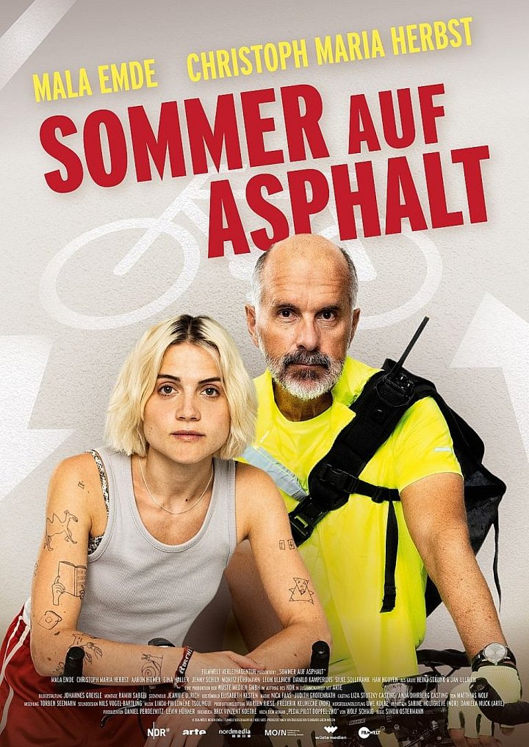 Filmplakat des Films Kinderwagenkino (Das Licht bleibt an): Sommer auf Asphalt