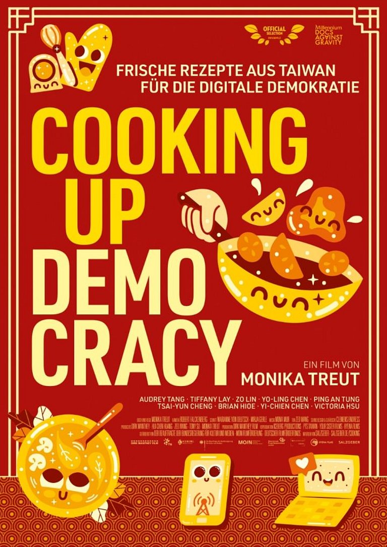 Filmplakat des Films Queerfilmfestival: Cooking up Democracy