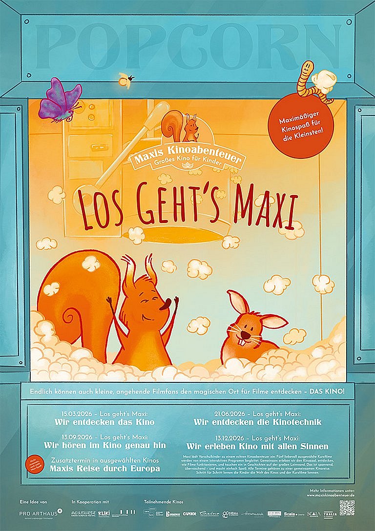 Filmplakat des Films Los geht´s Maxi: Wir entdecken die Kinotechnik