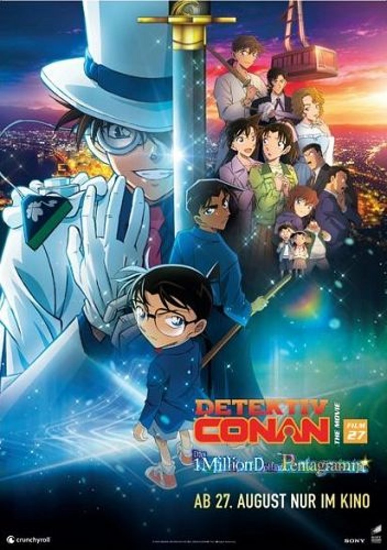 Filmplakat des Films Detektiv Conan Film 27: Das 1-Million-Dollar-Penta