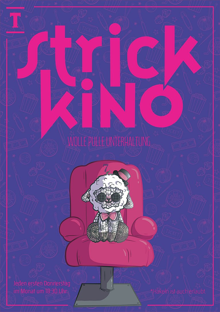 Filmplakat des Films Strickkino (Das Licht bleibt an) - The Invite