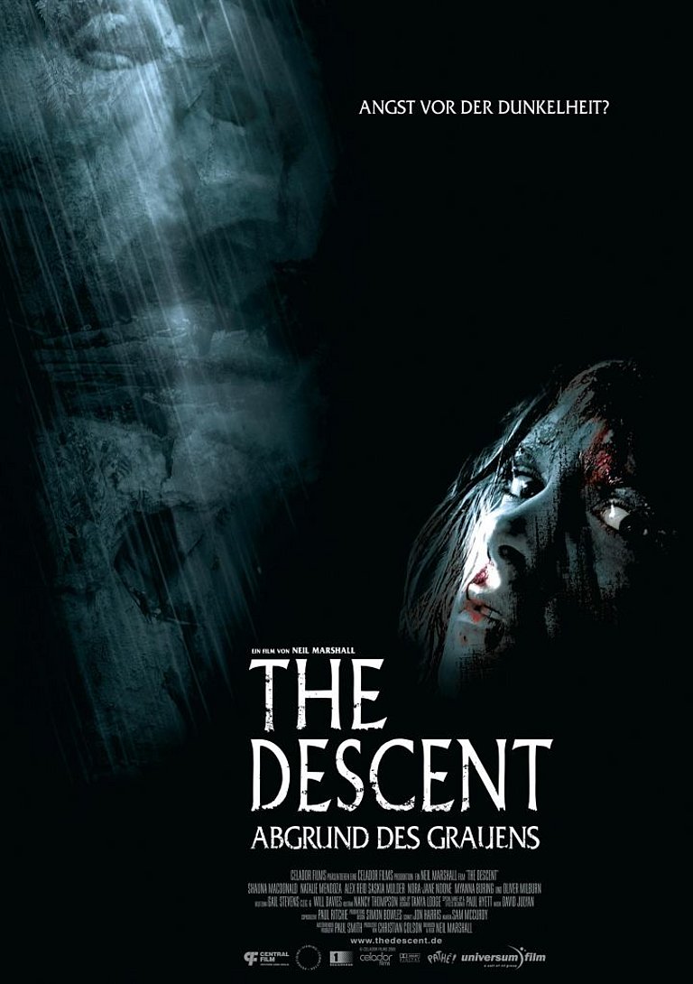 Filmplakat des Films The Descent - Abgrund des Grauens